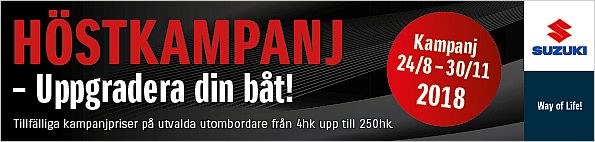 Suzuki utbordare höstkampanj